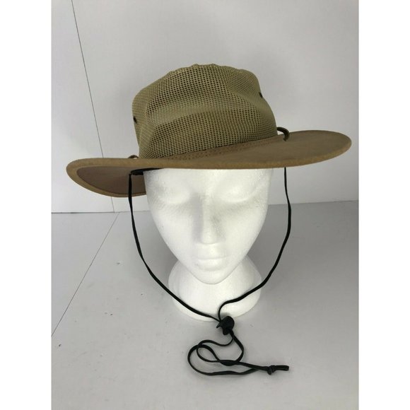 Aussie Bush Hats Accessories - Aussie Bush Hats Shady Lady Leather Sued Womens Small